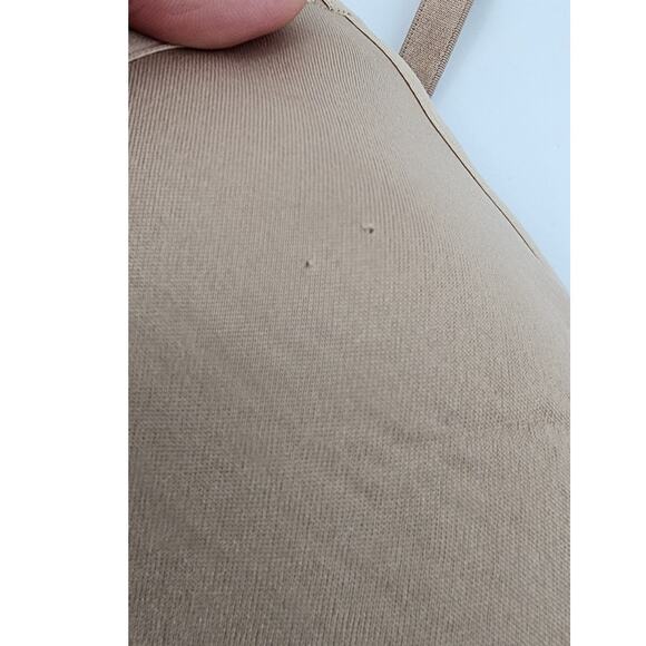 New NWOT ThirdLove 24/7 Nude‎ Seamless Stripe Wireless Bra 34C 1/2 - Picture 6 of 7